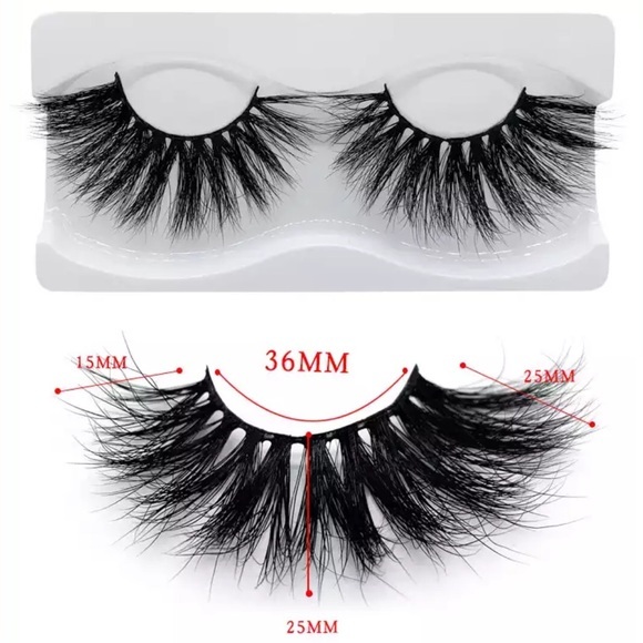 💯 Mink Lashes - Full Volume lash eyelash - Picture 1 of 5